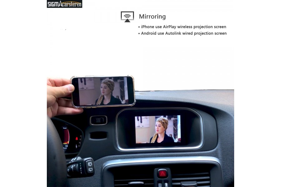 Volvo XC60 iSmart auto wireless CarPlay Android auto mirror link backup camera